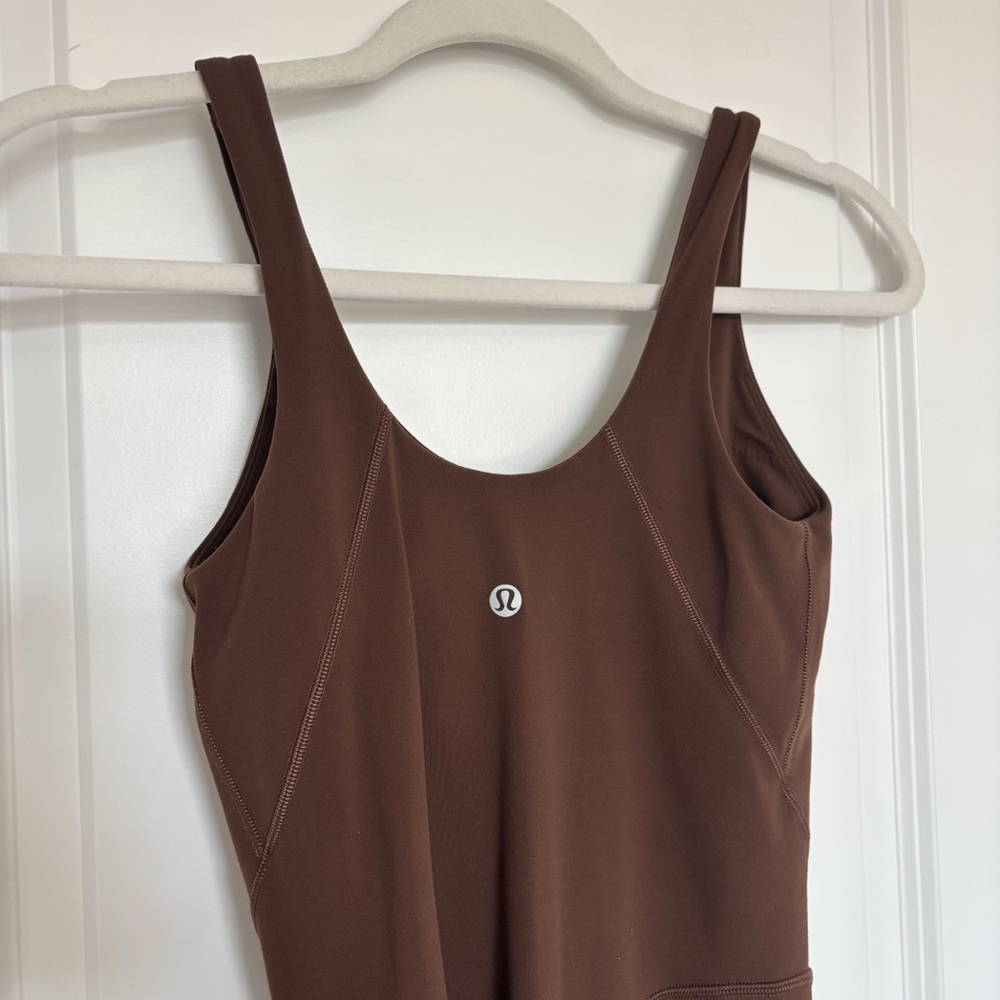 Lululemon Align Bodysuit 6" Java - Picture 6 of 6